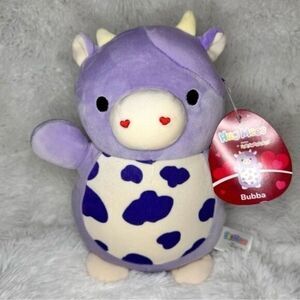 Squishmallows Bubba the Cow Purple Target Valentine’s Day Collection